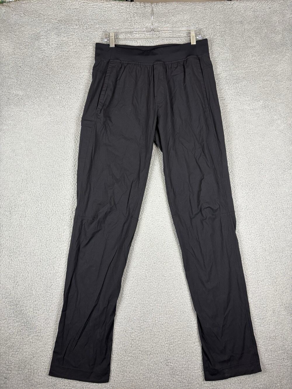 Lululemon Track Dance Studio Pants Size Large 32x36 Black Athleisure City Travel